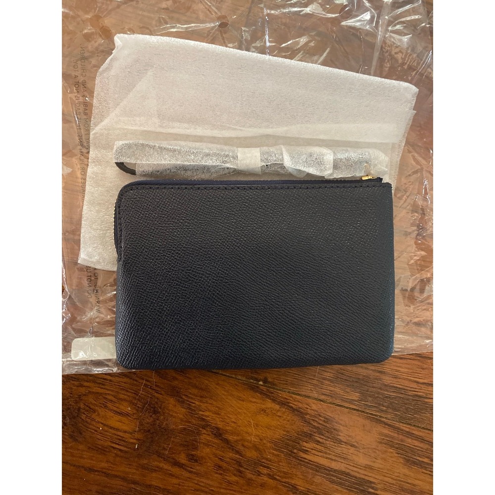 Coach Black Leather Wristlet - Picture 2 of 4